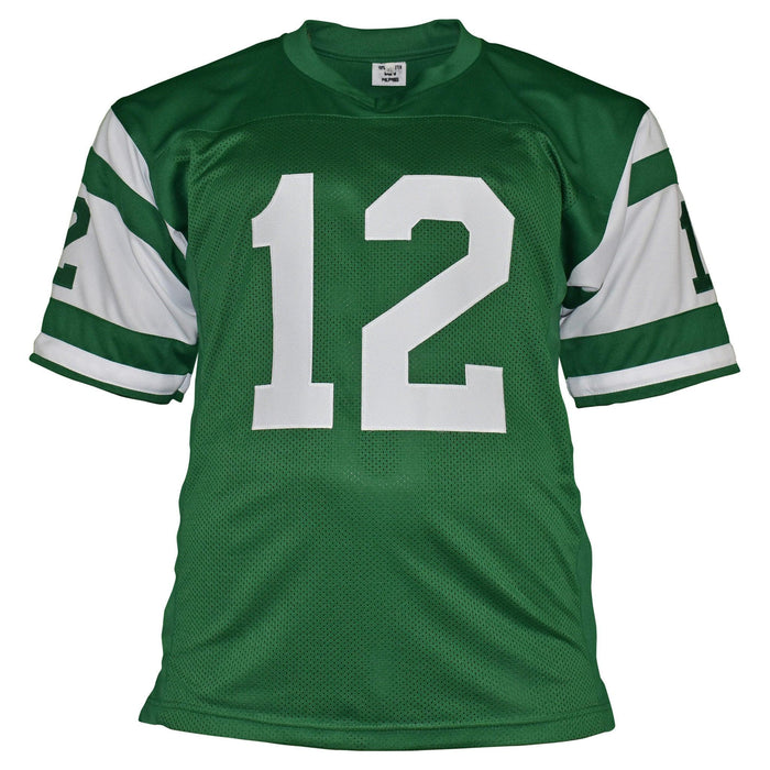 new york jets gear Joe Namath Signed New York Jets Jersey Green (AIV & Namath Holo)