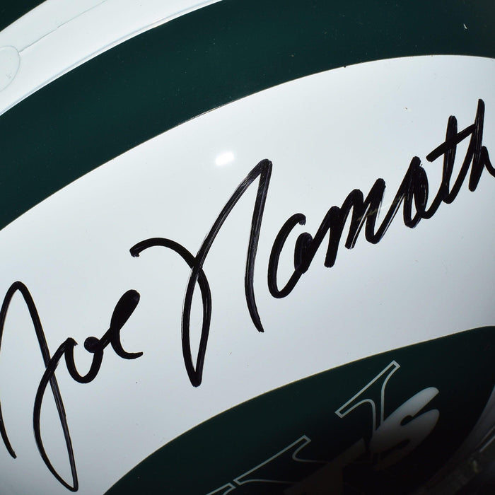 Joe Namath New York Jets Full-Size Replica Football Helmet (AIV) - RSA