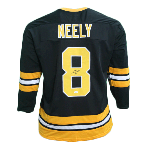 Cam Neely Boston Autographed Hockey Jersey Black (JSA) - RSA