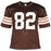 Ozzie Newsome Signed HOF 99 Inscription Cleveland Pro Brown Football Jersey (JSA) - RSA
