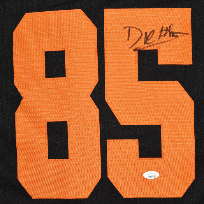 David Njoku Signed Cleveland Color Rush Football Jersey (JSA)