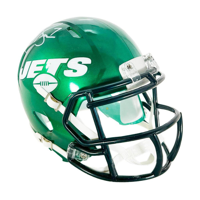 Ken O'Brien Signed New York Jets Speed Mini Football Helmet (JSA) - RSA