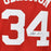 Hakeem Olajuwon Signed Houston Basketball Jersey Red (JSA) - RSA