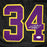 Shaquille O'Neal Signed Los Angeles Pro Black Basketball Jersey (JSA) - RSA