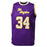 Shaquille O'Neal Signed Los Angeles Pro Purple Basketball Jersey (JSA) - RSA