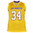 Shaquille O'Neal Signed Los Angeles Pro Yellow Basketball Jersey (JSA) - RSA