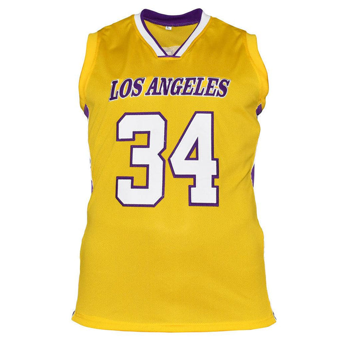 Los Angeles Lakers Shaquille Shaq O'Neal Autographed White Jersey