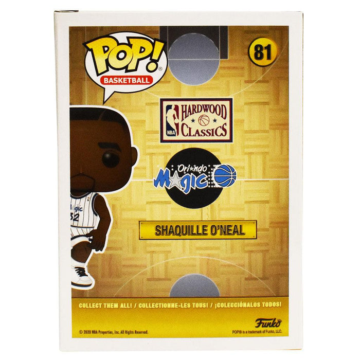Shaquille O'Neal Signed Orlando Magic NBA Funko POP Vinyl Figure (JSA) - RSA