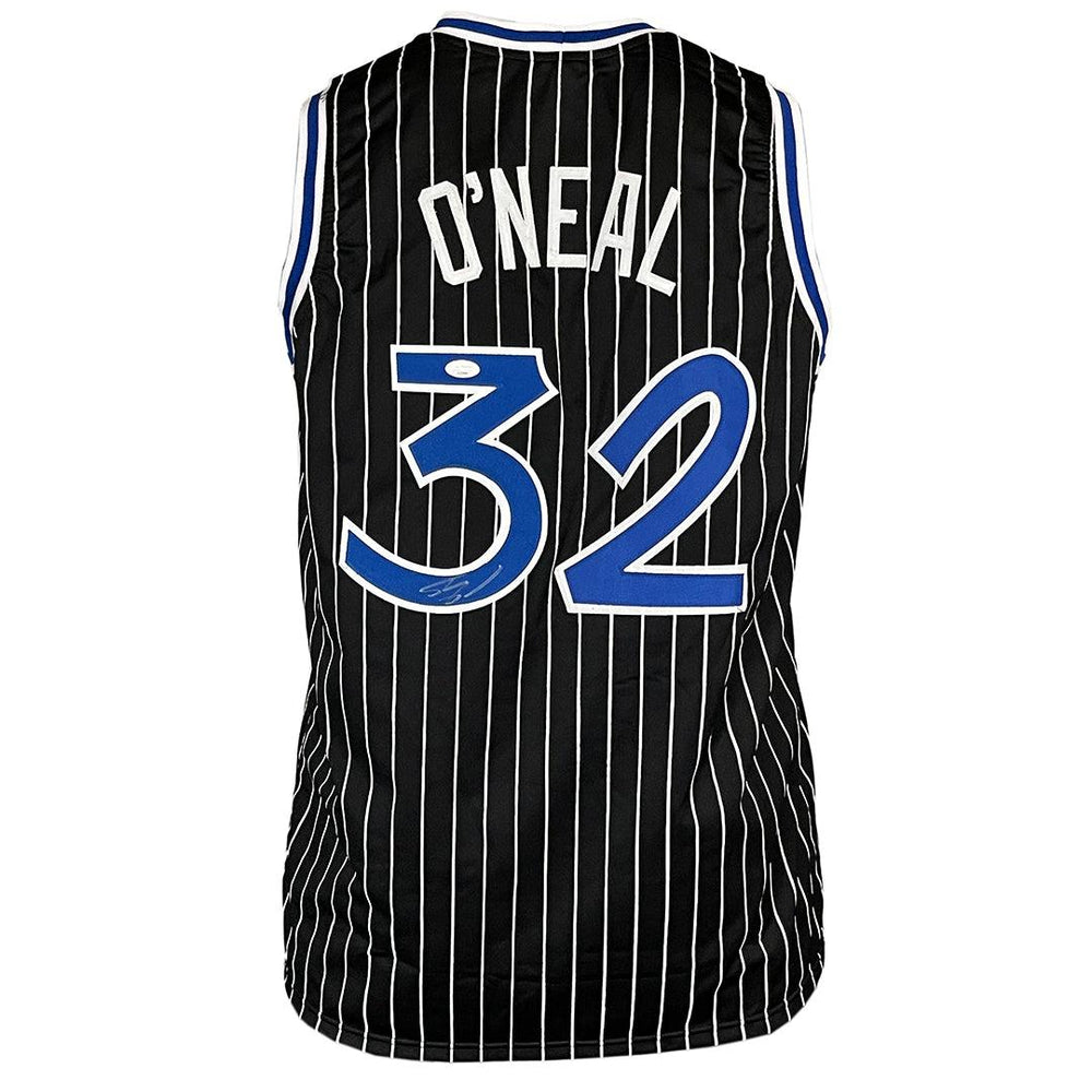 Shaquille O'Neal Signed Orlando Pro Black Basketball Jersey (JSA) - RSA