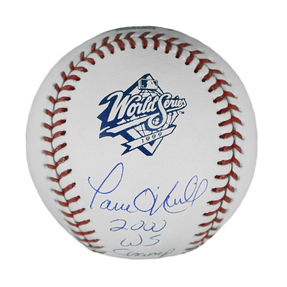 Paul ONeill Signed 00 WS Champs Inscription Official Major League 1999 World Series Baseball (JSA) - RSA