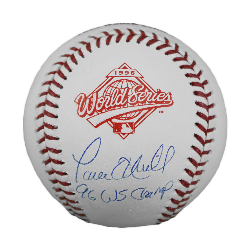 Paul ONeill Signed 96 WS Champs Inscription Official Major League 1996 World Series Baseball (JSA) - RSA