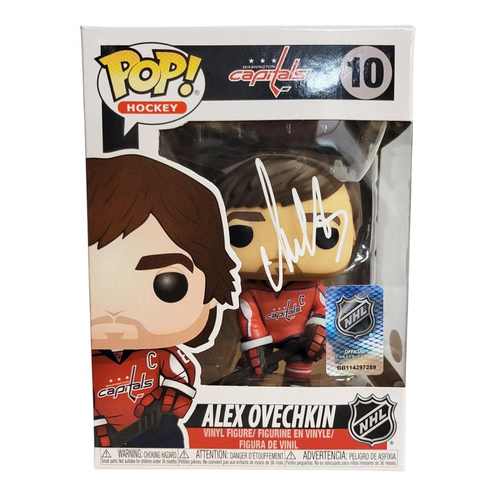 Alexander Ovechkin Signed Washington Capitals Funko POP Vinyl Figure (JSA) - RSA