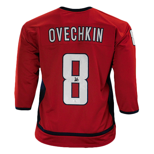 Alexander Ovechkin Signed Washington Red Hockey Jersey (JSA) - RSA