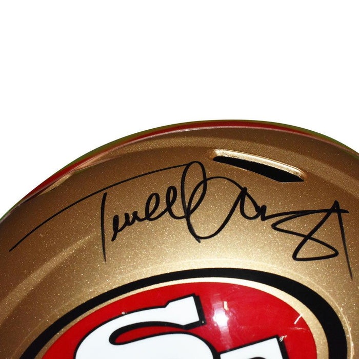 Terrell Owens Signed San Francisco 49ers Speed Full-Size Replica Football Helmet (JSA) - RSA