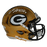 Davante Adams Packers Autographed CHROME Mini Speed Football Helmet (JSA) - RSA
