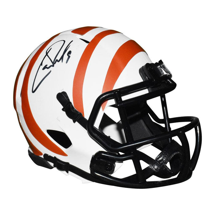 Carson Palmer Signed Cincinnati Bengals Lunar Eclipse Speed Mini Replica Football Helmet (JSA) - RSA