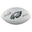 Vince Papale Signed Invincible Inscription Philadelphia Eagles Official NFL Team Logo Football (JSA) - RSA