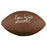 Vince Papale Signed Invincible Inscription Wilson Official NFL Replica Football (JSA) - RSA