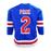 Brad Park Signed Pro Edition New York Hockey Jersey Blue (JSA) - RSA