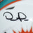 DeVante Parker Signed Miami Dolphins Mini Speed Football Helmet (JSA) - RSA