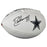 Drew Pearson Signed Dallas Cowboys Official NFL Team Logo Football (JSA) - RSA