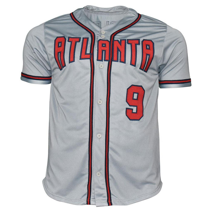 Terry Pendleton Signed Atlanta Grey Baseball Jersey (JSA) - RSA