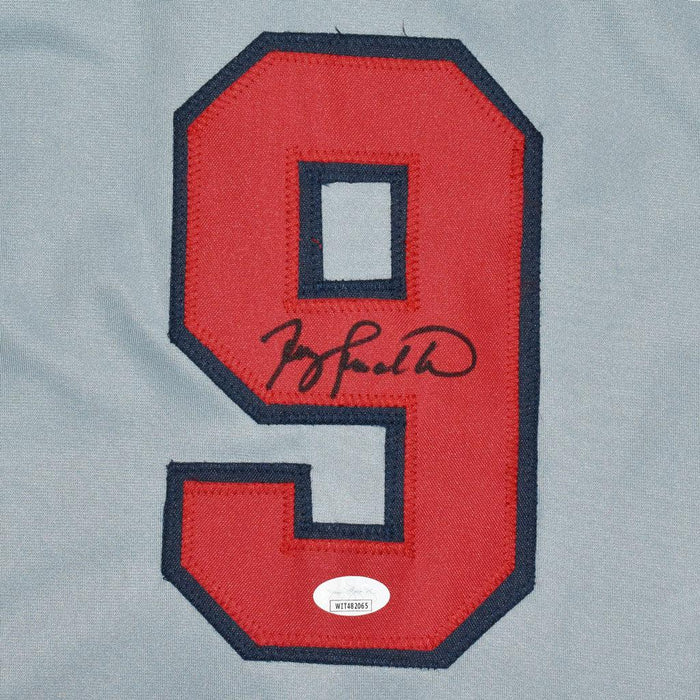 Terry Pendleton Signed Atlanta Grey Baseball Jersey (JSA) - RSA