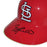 Terry Pendleton Signed St Louis Cardinals Souvenir MLB Baseball Batting Helmet (JSA) - RSA