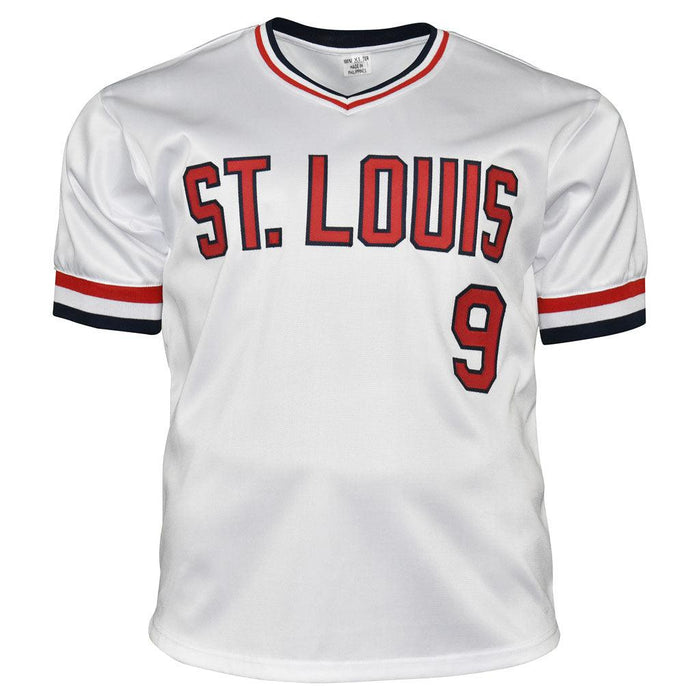 Terry Pendleton Signed St Louis White Baseball Jersey (JSA) - RSA