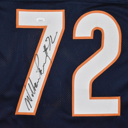William Perry Signed Chicago Blue Football Jersey (JSA) - RSA