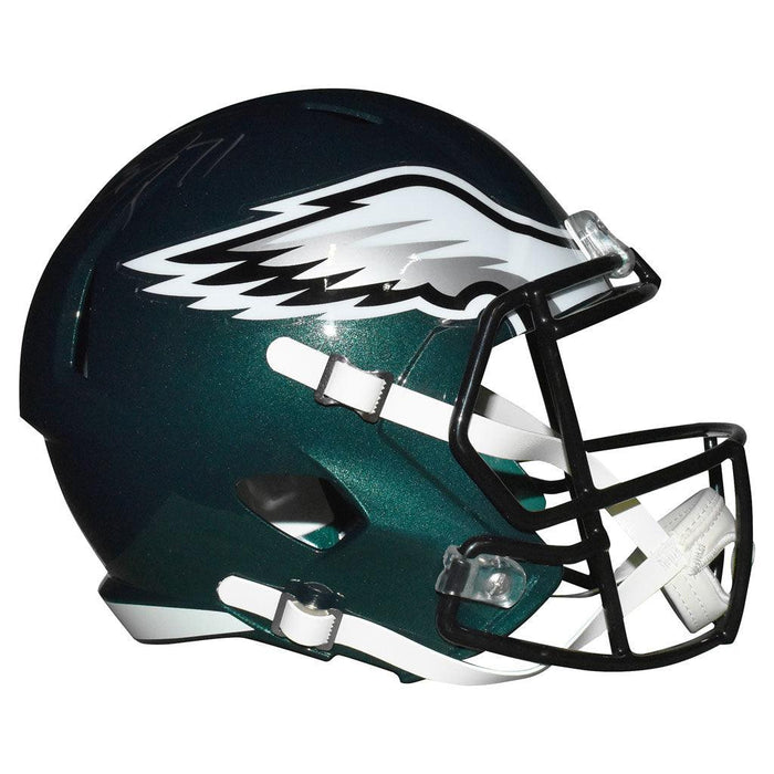 Jason Peters Signed Philadelphia Eagles Speed Full-Size Replica Football Helmet (Beckett) - RSA
