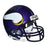 Adrian Peterson Signed Minnesota Vikings Mini Replica Purple Football Helmet (JSA) - RSA