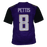 Dante Pettis College Style Autographed Football Jersey Purple (JSA) - RSA