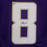 Dante Pettis College Style Autographed Football Jersey Purple (JSA) - RSA