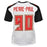 Jason Pierre-Paul Signed Tampa Bay Pro White Football Jersey (JSA) - RSA