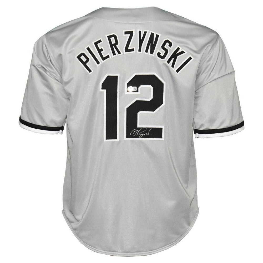 AJ Pierzynski Signed Chicago Grey Baseball Jersey (Beckett) - RSA
