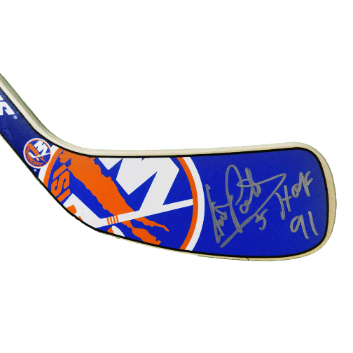Denis Potvin Autographed New York Islanders (White #5) Custom Hockey J –  Palm Beach Autographs LLC