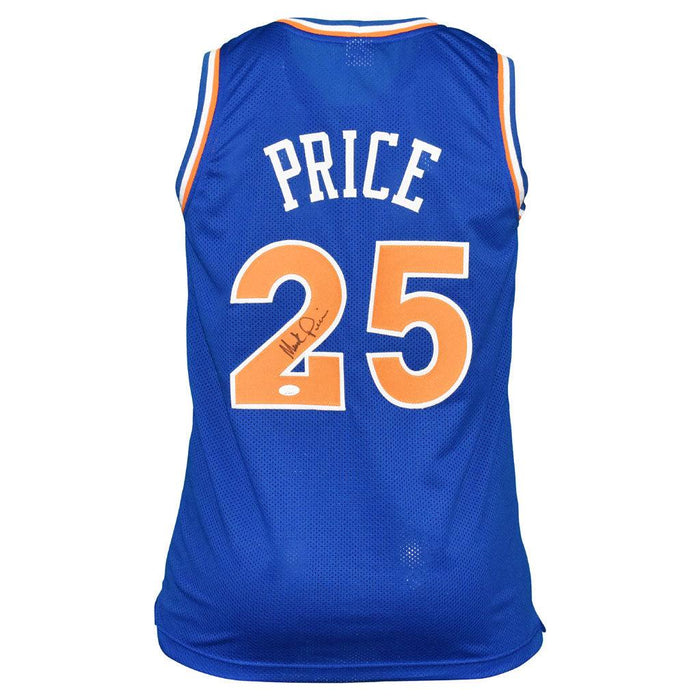 Mark Price Signed Cleveland Blue Basketball Jersey (JSA) — RSA