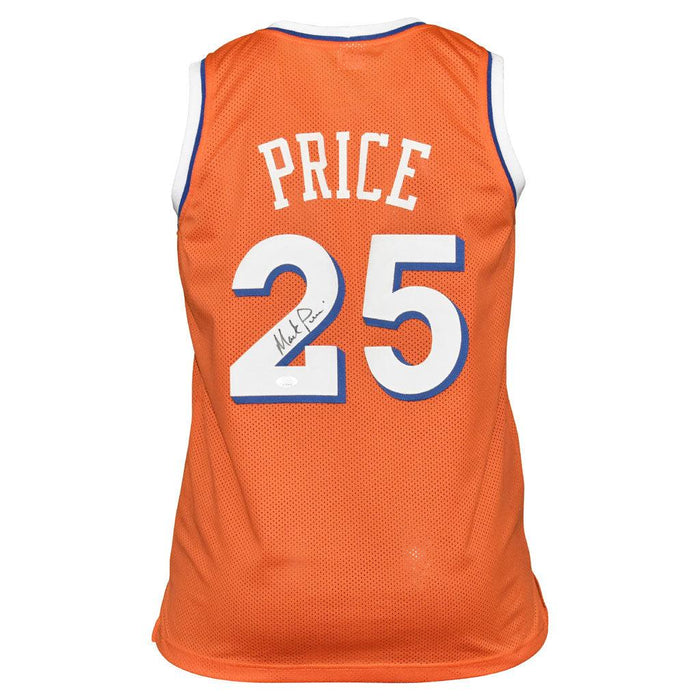 Mark Price Signed Cleveland Orange Basketball Jersey (JSA) - RSA