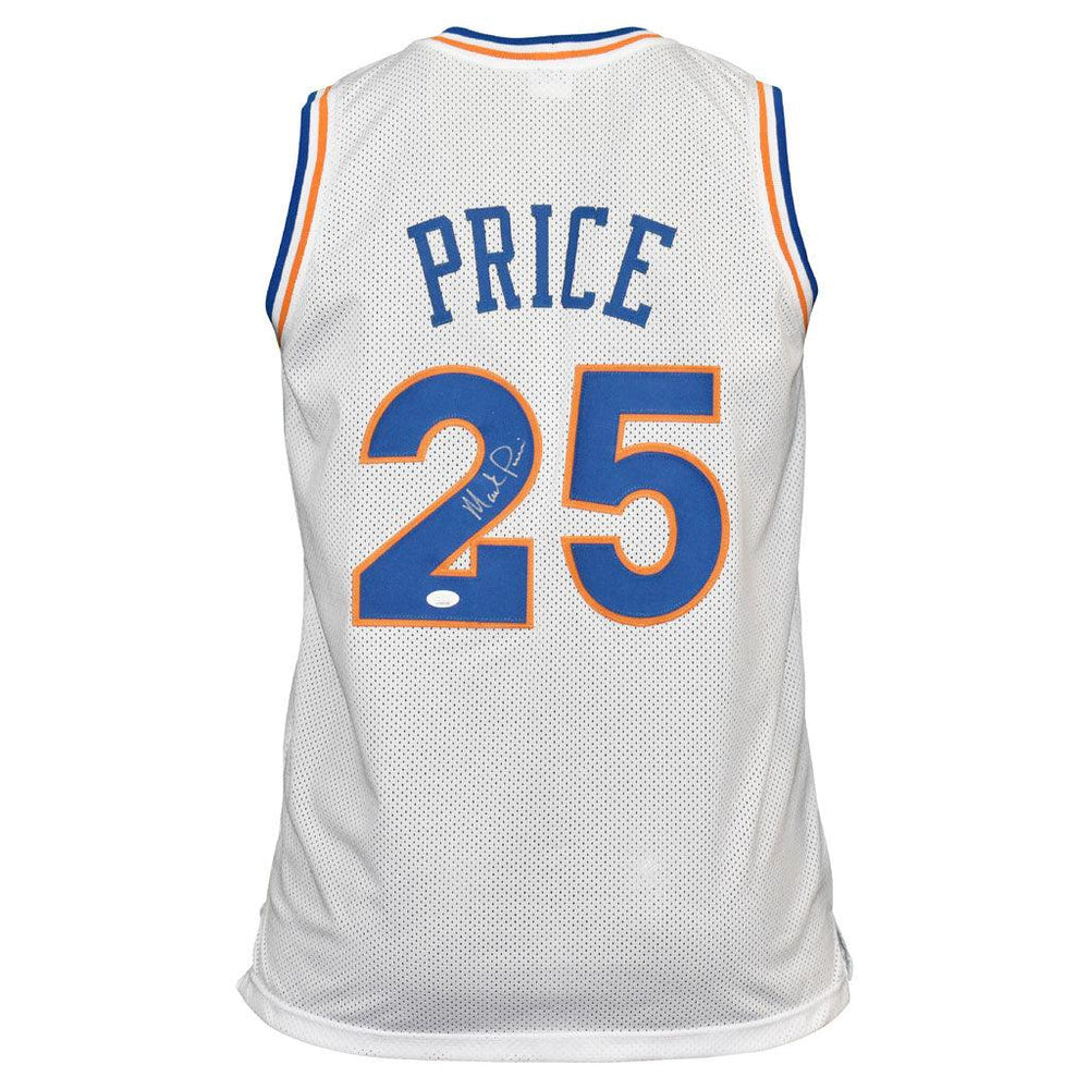 Mark Price Signed Cleveland White Basketball Jersey (JSA) - RSA