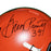 Greg Pruitt Signed Cleveland Browns Speed Mini Replica Football Helmet (JSA) - RSA