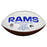 Torry Holt Signed Los Angeles Rams Official NFL Team Logo Football (Beckett) - RSA