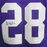 Ahmad Rashad Pro Style Autographed Football Jersey Purple (JSA) - RSA