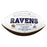 Lamar Jackson Baltimore Ravens Autographed Logo Football (JSA) - RSA