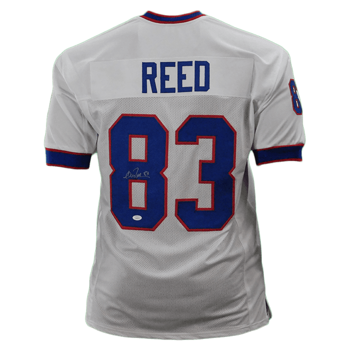 Andre Reed Signed White Pro-Edition Jersey (JSA) - RSA