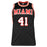 Glen Rice Signed Miami Pro Black Basketball Jersey (JSA) - RSA