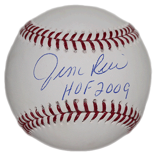 Jim Rice Autographed Official Major League Baseball (JSA) HOF Inscription - RSA