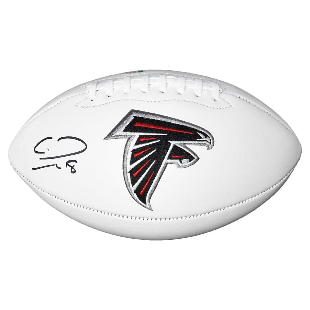 Calvin Ridley Signed Atlanta Falcons Logo Football (JSA) - RSA