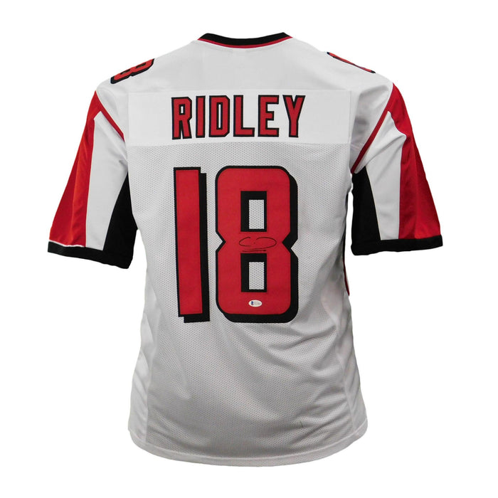 Calvin Ridley Signed White Pro-Edition Jersey (JSA) - RSA