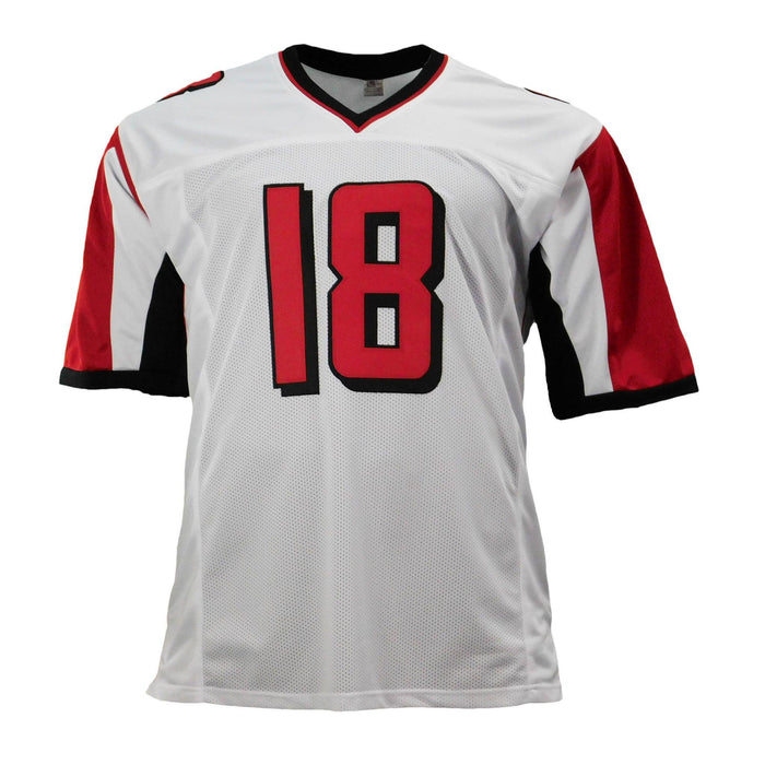 Calvin Ridley Signed White Pro-Edition Jersey (JSA) - RSA